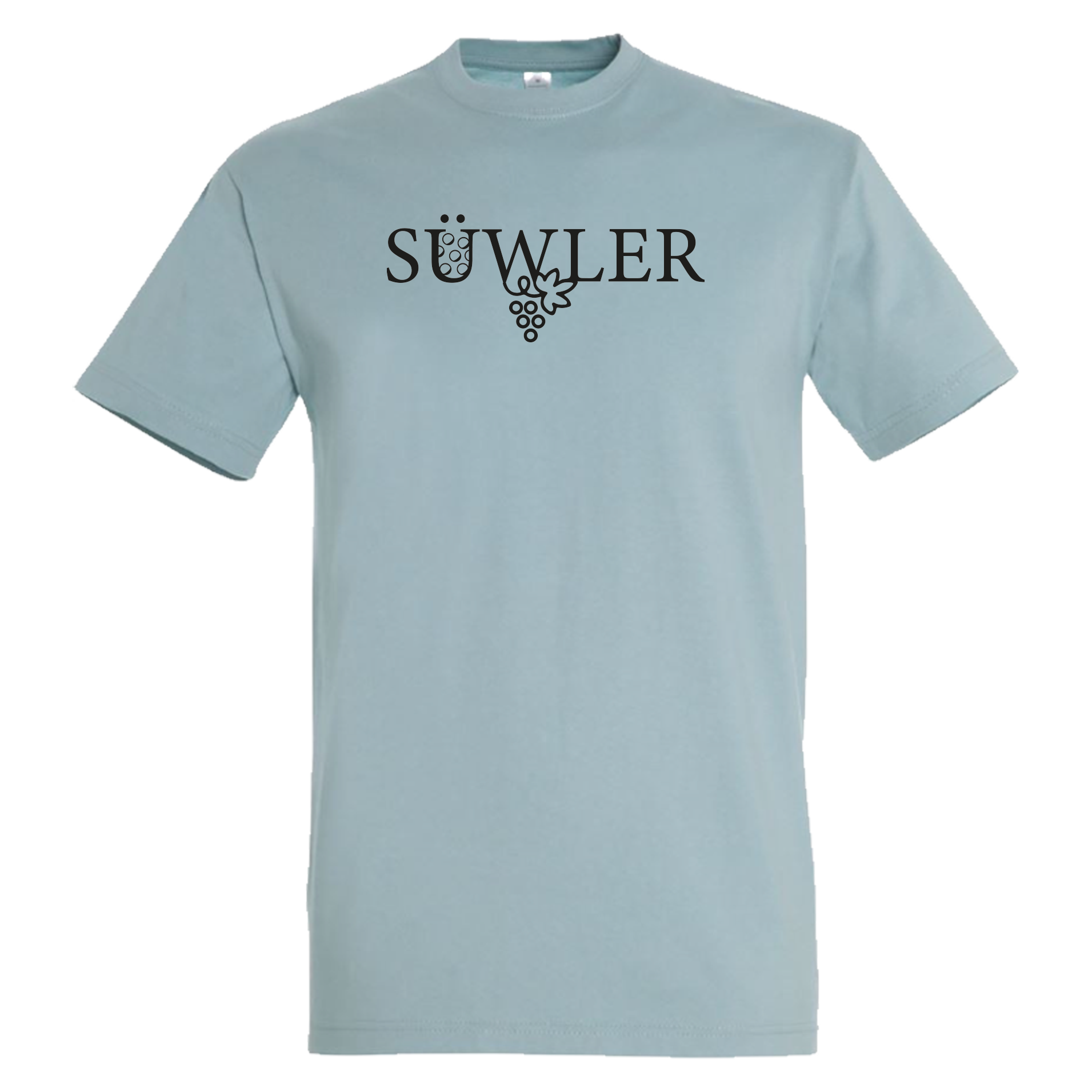 T-Shirt Männer ice blue "SÜWLER" – Bild 2