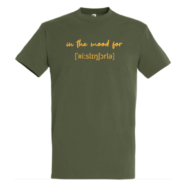 T-Shirt "in the mood for Rieslingschorle"